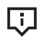 Info Textblock SVG Icon